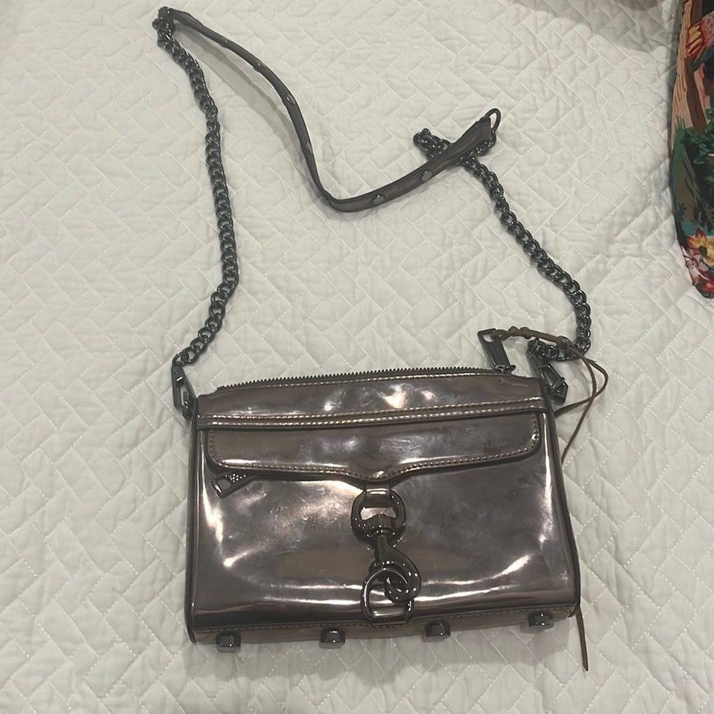 Rebecca Minkoff metallic purse
